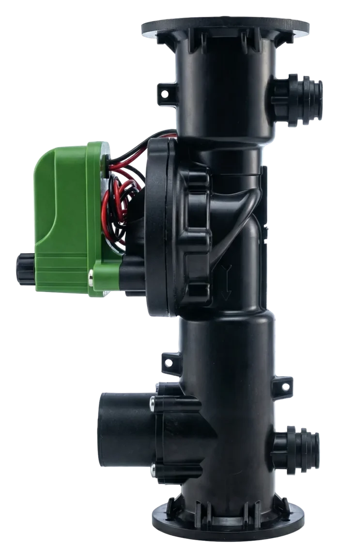 NodeRain zone valve with its green control unit